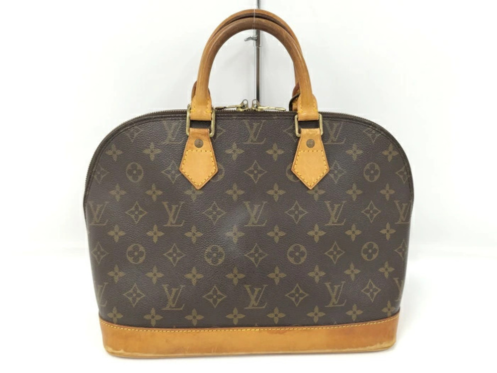 Louis Vuitton Handbag Monogram Alma Brown